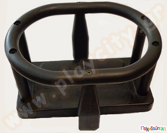 Κούνια ασφαλείας νηπίων μαύρη