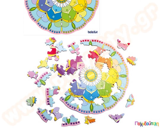 Γιγάντιο παζλ έντομα