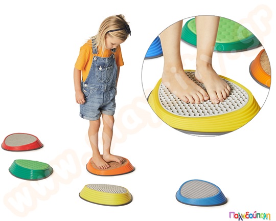 Βράχοι ισορροπίας με υφές σετ 5 τμχ.