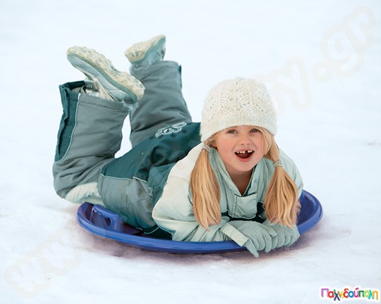 Στρόγγυλη σανίδα έλκηθρο