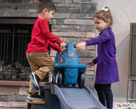 Παιδικό Όχημα με Διαδρομή γκρι Step2