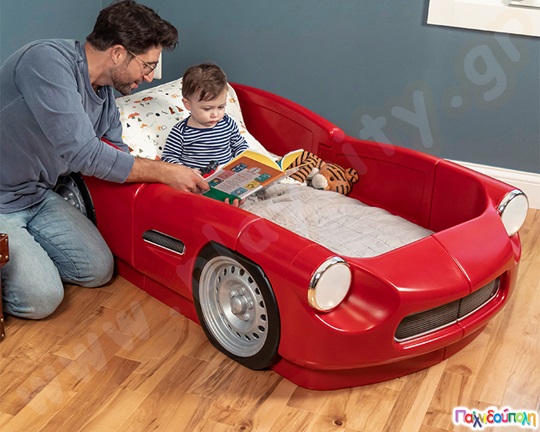 Παιδικό Κρεβάτι Roadster κόκκινο Step2
