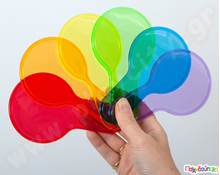 Ημιδιάφανες παλέτες χρωμάτων Σετ 6 τεμάχια  Αισθητηριακή Ολοκλήρωση