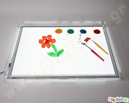 Σετ φωτεινό πάνελ Α2 με διαφανή θήκη