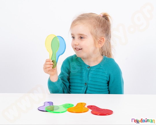 Ημιδιάφανες παλέτες χρωμάτων Σετ 6 τεμάχια