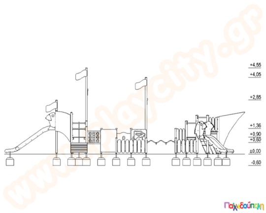 Κέντρο παιδικής χαράς "πειρατικό καράβι"