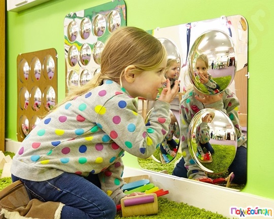 Καθρέφτες παραμόρφωσης με 4 τρούλους