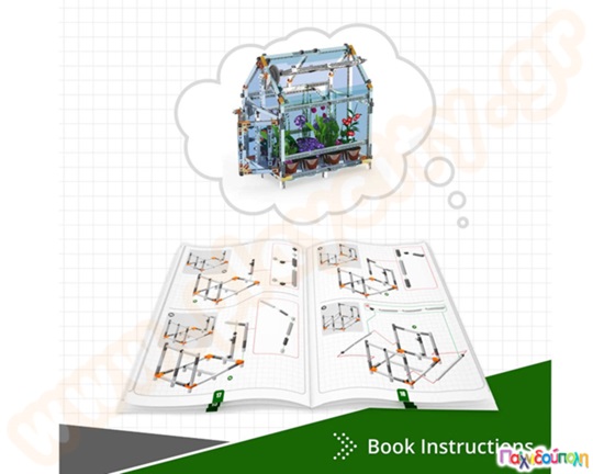 Παιχνίδι Κατασκευών Discovering STEM Θερμοκήπιο (4 μοντέλα)