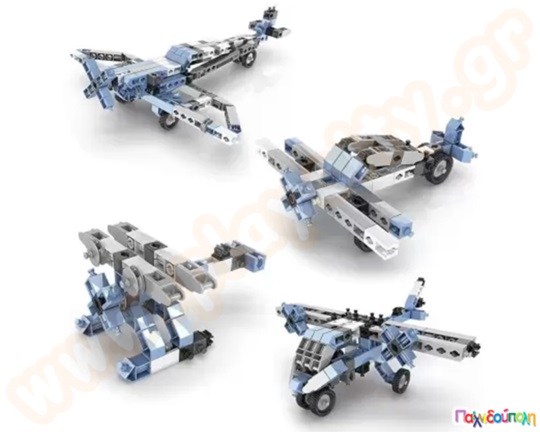 Παιχνίδι Κατασκευών Creative Builder Κατασκευή αεροπλάνων (25 μοντέλα)