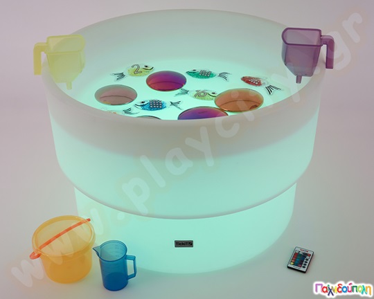 Sensory τραπέζι νερού - φωτιζόμενο