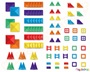 Μαγνητικά τουβλάκια κατασκευών Connetix Creative Pack Σετ 102 τεμάχια