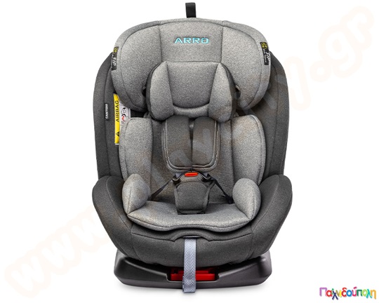 Καθισματάκι Aυτοκινήτου Arro Grey 0-36 kg με Isofix