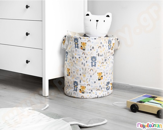 Καλάθι αποθήκευσης παιχνιδιών Ζωάκια Δάσους