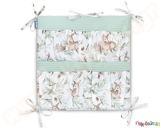 Βρεφική θήκη κρεβατιού μέντα