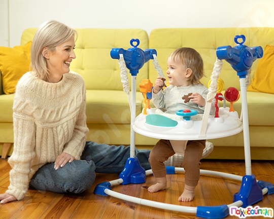 Βρεφικό Τραμπολίνο Μπλε Toyz - Baby Jumper