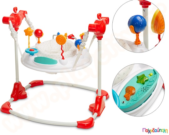 Βρεφικό Τραμπολίνο Κόκκινο Toyz - Baby Jumper