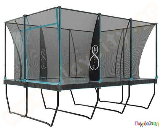 Τραμπολίνο ορθογώνιο Infinity