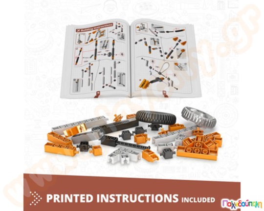 Παιχνίδι Κατασκευών Εngino Discovering STEM Τροχαλίες (8 μοντέλα)