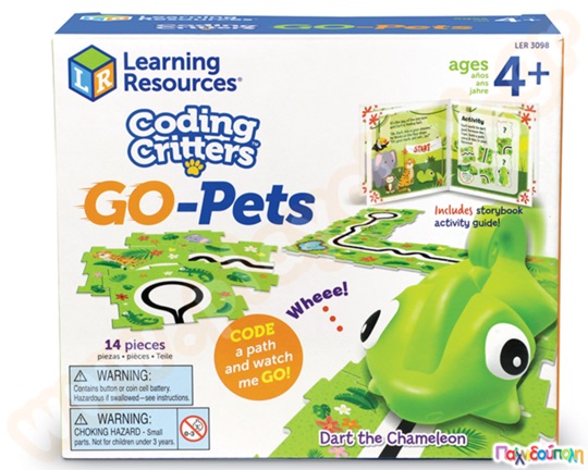 Εκπαιδευτικό Παιχνίδι Ρομποτικής Coding Critters Go-Pets:  Dart The Chameleon