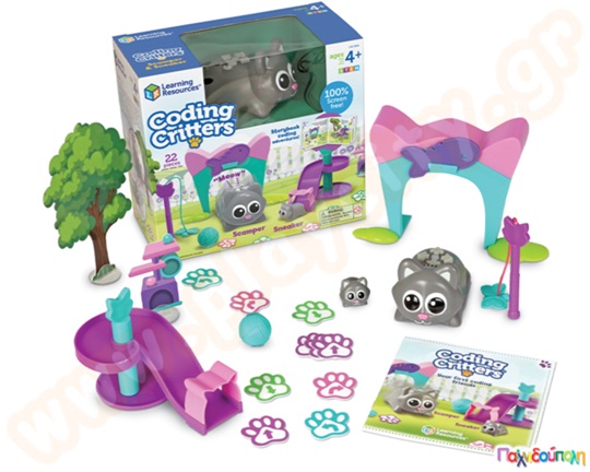 Εκπαιδευτικό Παιχνίδι Ρομποτικής Coding Critters Scamper and Sneaker