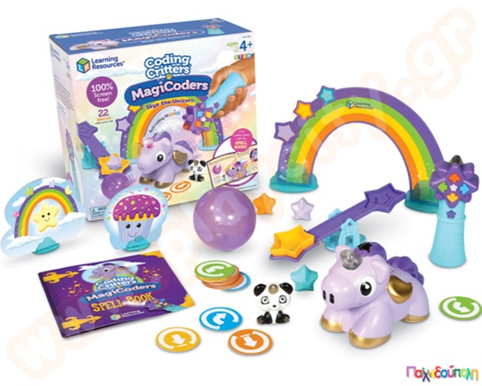 Εκπαιδευτικό Παιχνίδι Ρομποτικής Coding Critters Magicoders: ρομπότ μονόκερος