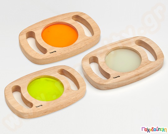 Ημιδιαφανή πάνελ με λαβή Σετ 3 τεμάχια