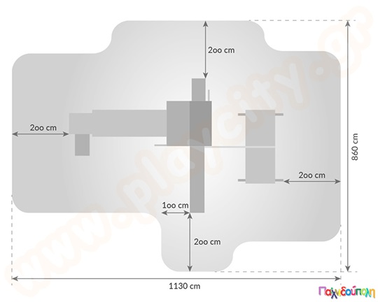 Ξύλινο Σύστημα Αναρρίχησης "Fun Gym"