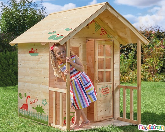 Ξύλινο εξοχικό σπιτάκι