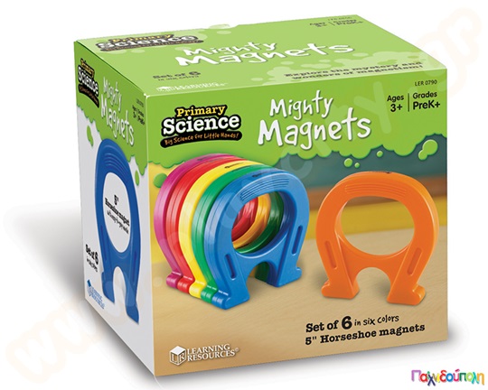 Πεταλοειδείς Μαγνήτες Σετ 6 τεμάχια