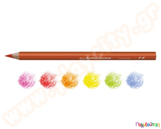 Ξυλομπογιές ΝΕΟΝ CARIOCA 6 τμχ.