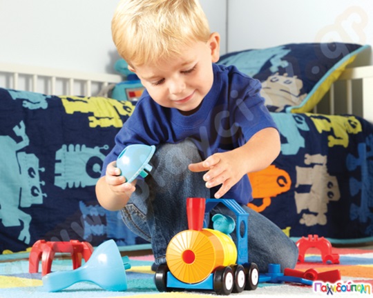 Εκπαιδευτικό Παιχνίδι STEM 1-2-3 Build It! Πύραυλος-Τρένο-Ελικόπτερο