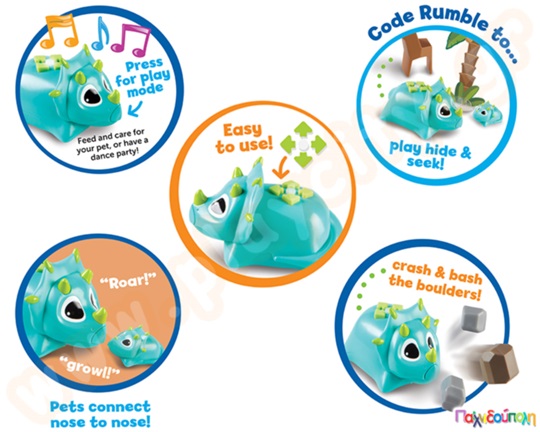 Εκπαιδευτικό Παιχνίδι Ρομποτικής Coding Critters Rumble and Bumble