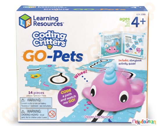 Εκπαιδευτικό Παιχνίδι Ρομποτικής Coding Critters Go Pets:  Dipper The Narwhal