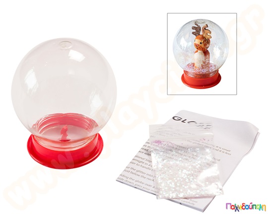 Σφαίρα χιονιού για διακόσμηση