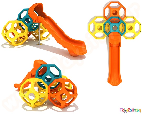 Τσουλήθρα με κυκλική αναρρίχηση