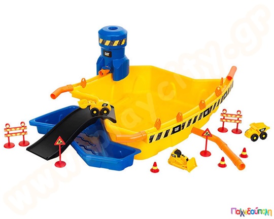 Γιγάντιο κατασκευαστικό εργοτάξιο CAT