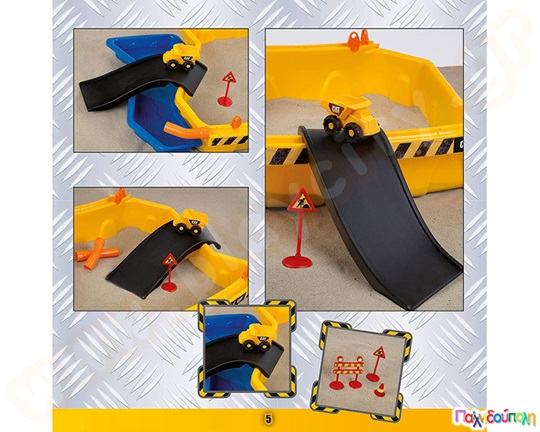 Γιγάντιο κατασκευαστικό εργοτάξιο CAT