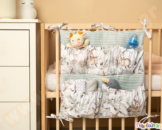 Βρεφική θήκη κρεβατιού μέντα