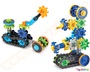 Εκπαιδευτικό Παιχνίδι STEM Gears! Gears! Gears! Κατασκευή ρομπότ με γρανάζια Σετ 108 τεμαχίων Treadmobiles