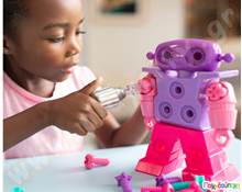 Εκπαιδευτικό παιχνίδι STEM Design and Drill Ρομπότ (μωβ) Sparklebot  Παιχνίδια Κατασκευών - Μαστορέματα