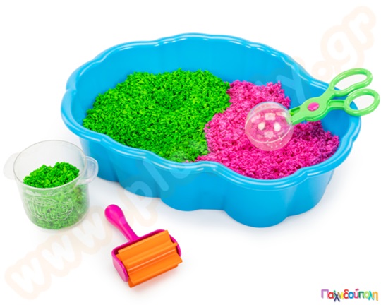 Εκπαιδευτικό παιχνίδι STEM  Σταθμός Αισθητηριακής Ολοκλήρωσης με αφράτη πλαστελίνη Playfoam Pluffle