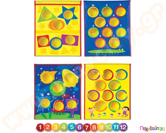 Εκπαιδευτικό παιχνίδι STEM Επιδαπέδιο ταμπλό στόχου