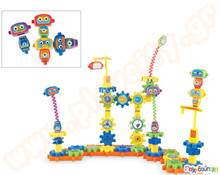 Εκπαιδευτικό Παιχνίδι STEM Gears! Gears! Gears! Εργοστάσιο Ρομπότ με γρανάζια Σετ 80 τεμαχίων Robot Factory  Παιχνίδια Κατασκευών - Μαστορέματα
