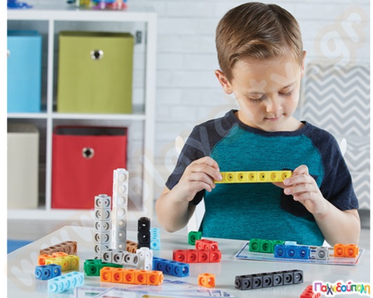 Εκπαιδευτικό Παιχνίδι STEM Kύβοι μαθηματικών Σετ 115 τεμαχίων Αγωνιστικό όχημα