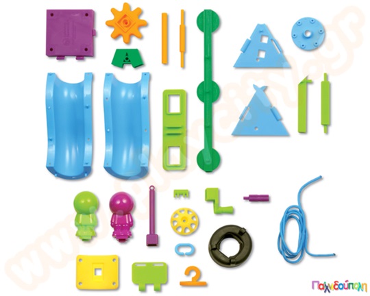 Εκπαιδευτικό παιχνίδι STEM κατασκευή παιδικής χαράς Σετ 104 τεμαχίων