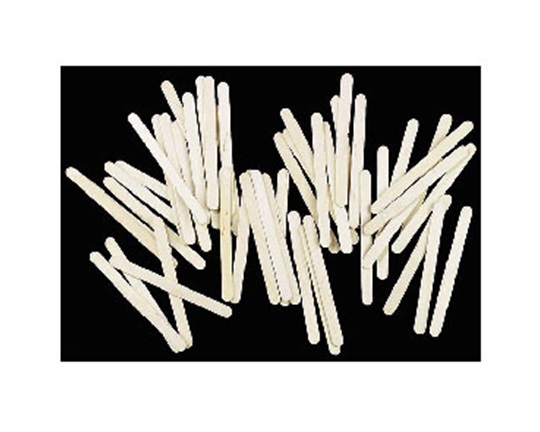 Διακοσμητικά Χειροτεχνίας Ξυλάκια παγωτού φυσικά