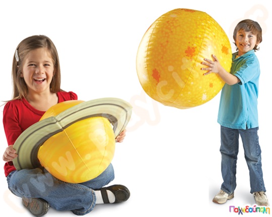 Εκπαιδευτικό παιχνίδι STEM Φουσκωτό Ηλιακό Σύστημα Σετ 11 πλανήτες