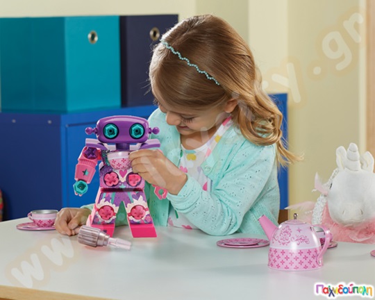 Εκπαιδευτικό παιχνίδι STEM Design and Drill Ρομπότ (μωβ) Sparklebot