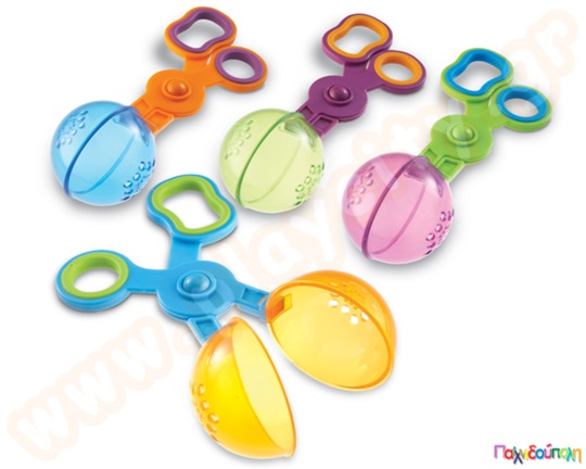 Εκπαιδευτικό παιχνίδι STEM Κουτάλες λεπτής κινητικότητας Σετ 4 τεμαχίων Handy Scoopers