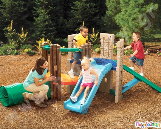 Καστράκι με τσουλήθρα και αναρρίχηση Little Tikes